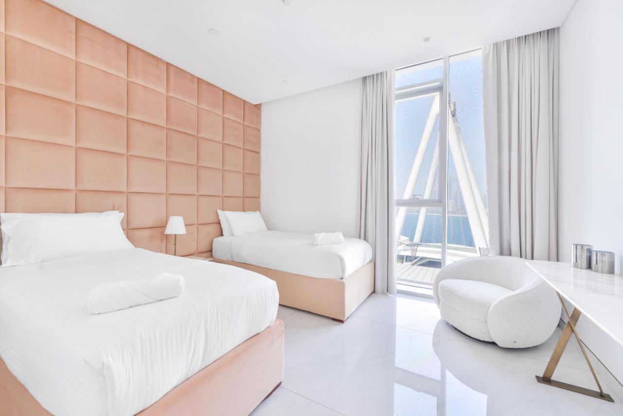 Spectacular 3 Bedroom Condo With Maids Room Facing The Dubai Eye מראה חיצוני תמונה