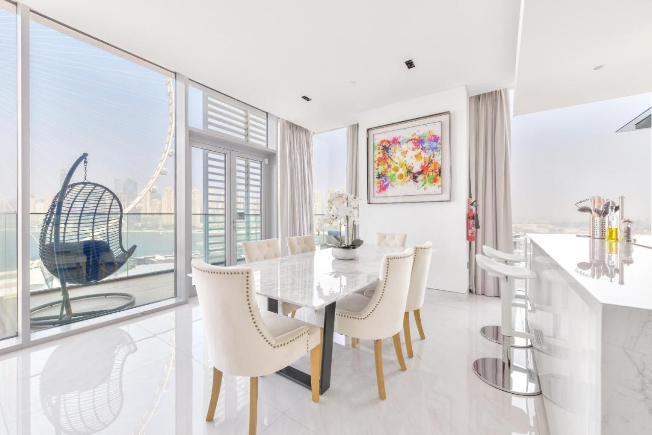 Spectacular 3 Bedroom Condo With Maids Room Facing The Dubai Eye מראה חיצוני תמונה